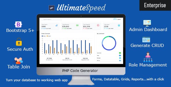 UltimateSpeed PHP Code Generator Enterprise