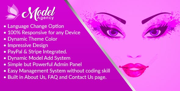 ModelAgency - Complete Model Agency and Directory System