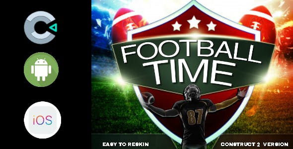 Football Time - Construct 2 - Construct 3 CAPX Game