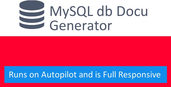 MySQL Documentation Generator