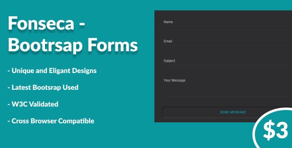 Fonseca - Bootstrap Forms
