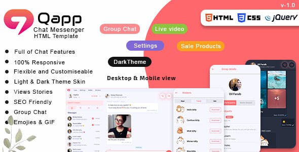 Qapp - Desktop Chat & Messaging