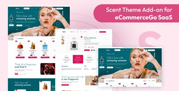 Scent Theme Add-on for eCommerceGo SaaS
